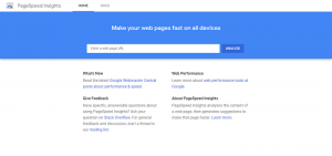 ابزار گوگل PageSpeed Insights برای تست سرعت سایت